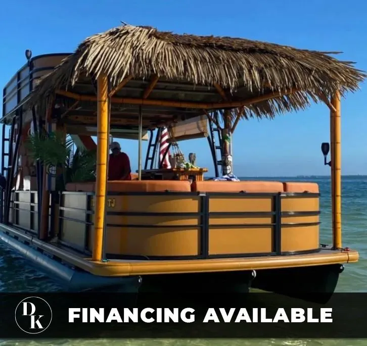 Slide: The Image of 2024 Custom Tiki Bahama Mama 2.0 pontoon boat with financing available. - 10
