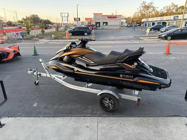 Slide: The Image of 2024 Yamaha Marine Waverunner FX LIMITED SVHO in black and copper detail. - 10