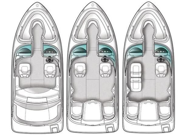 Slide: The Image of Manufacturer Provided Image: Standard and optional deck plans. - 4