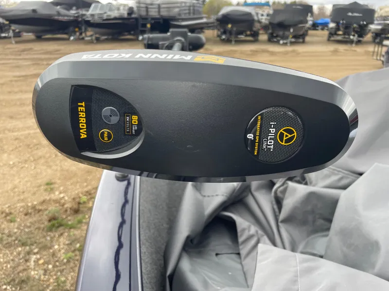 Slide: The Image of Minn Kota Terrova trolling motor on 2023 Tracker Pro Guide V-175 WT boat. - 12