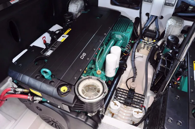 Slide: The Image of Engine room of 2012 Sealine S450 yacht. - 33