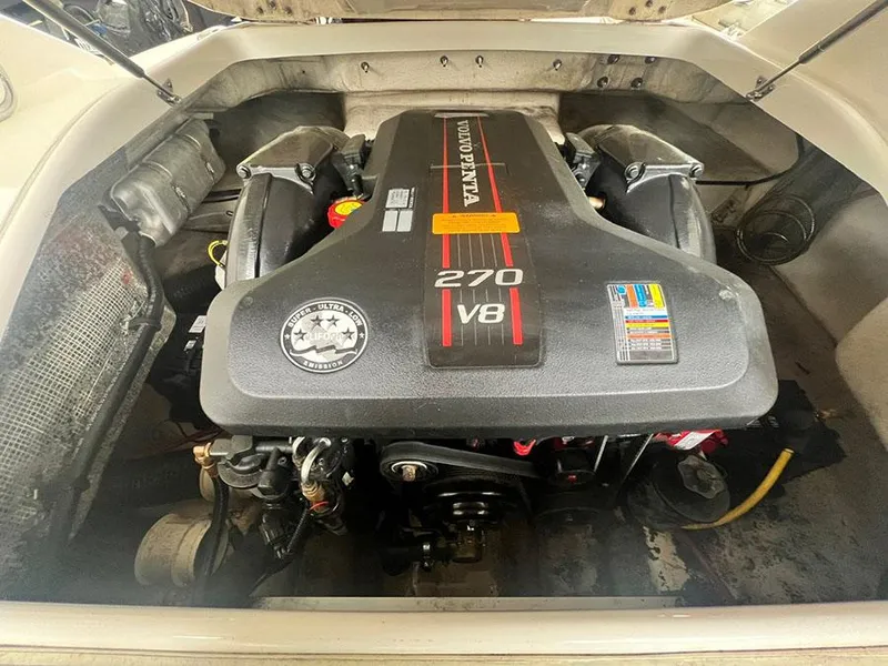 Slide: The Image of 2013 Chaparral 244 Sunesta boat engine, Volvo Penta 270 V8. - 13