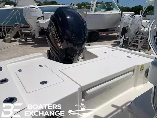 Slide: The Image of 2024 Pathfinder TRS 2200 boat with outboard motor at Boaters Exchange. - 3