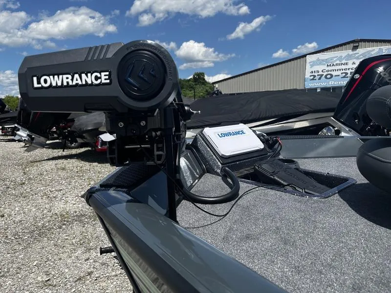 Slide: The Image of 2024 Ranger RT188P boat with Lowrance fishfinder and navigation equipment. - 4