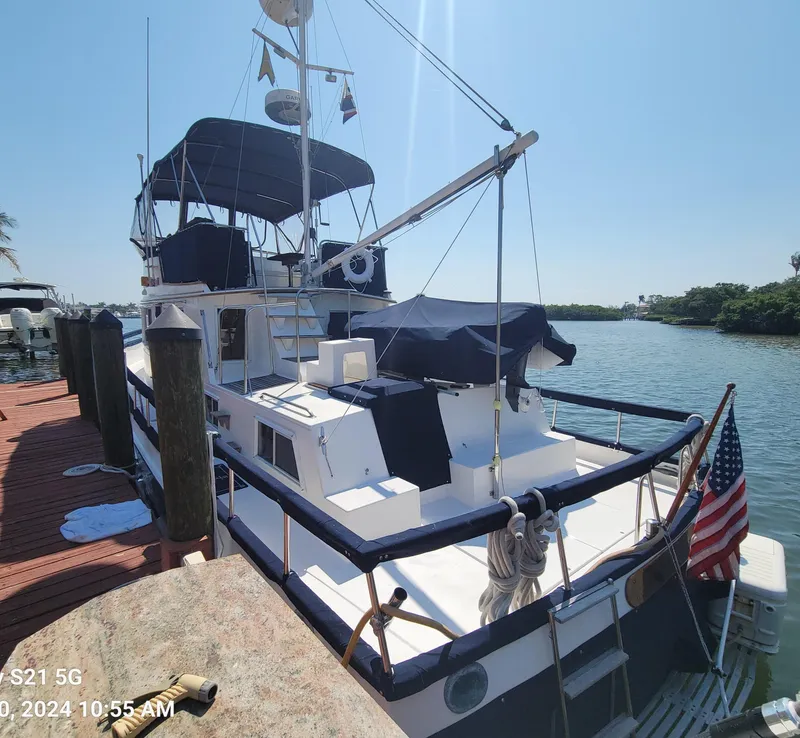 Slide: The Image of 1987 Brand Banks 42 Classic - Port Stern - 3