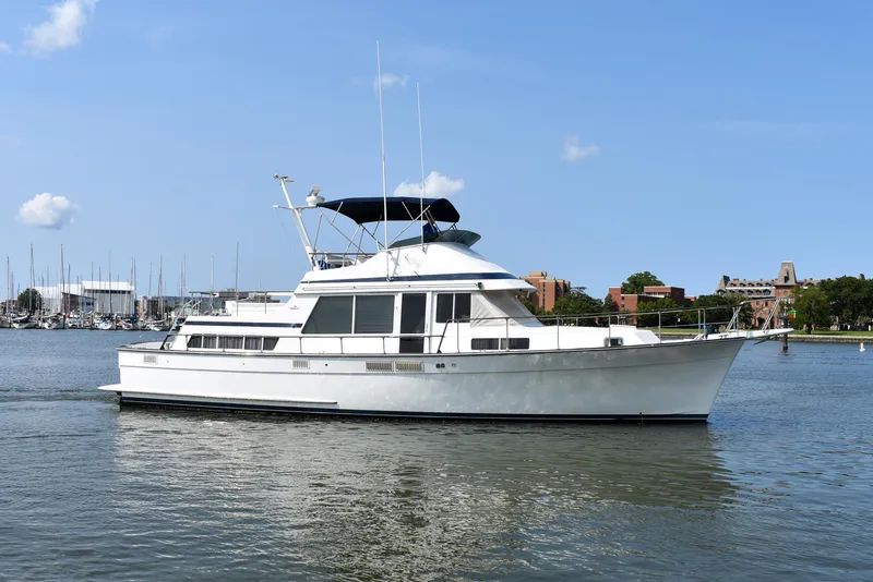 Slide: The Image of Tollycraft 48 CPMY with 2008 Cummins Power 1991 - 2