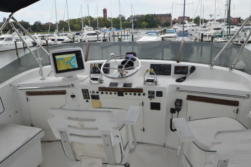 Slide: The Image of Tollycraft 48 CPMY with 2008 Cummins Power 1991 - 38