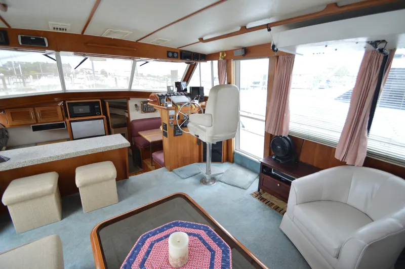 Slide: The Image of Tollycraft 48 CPMY with 2008 Cummins Power 1991 - 9