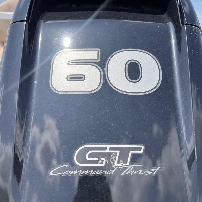 Slide: The Image of 2023 Sun Tracker Party Barge 18 DLX 60 HP Command Thrust engine - 4