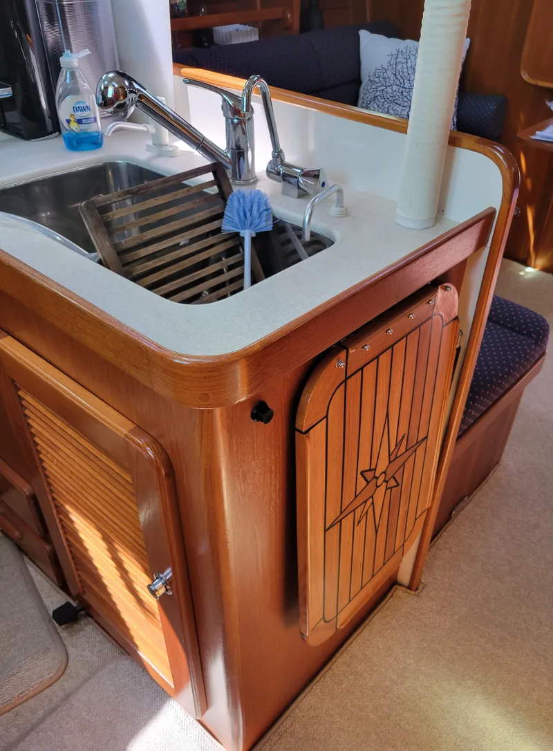 Slide: The Image of Fold up galley extension table - 85