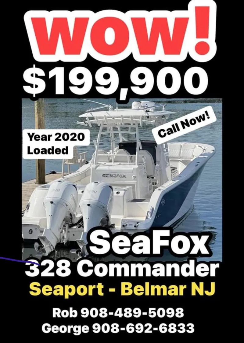 The Image of 2020 Sea Fox 328 Commander for sale in Belmar, NJ for $199,900. - 0