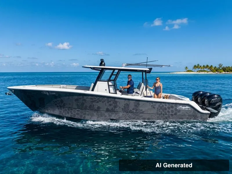 Slide: The Image of Invincible 46 Catamaran 2022 - 0