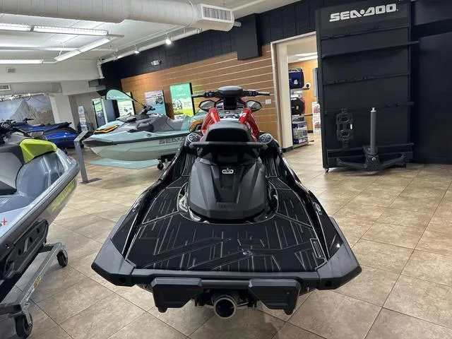 Slide: The Image of 2024 Yamaha WaveRunner VX Limited in showroom, rear view. - 5
