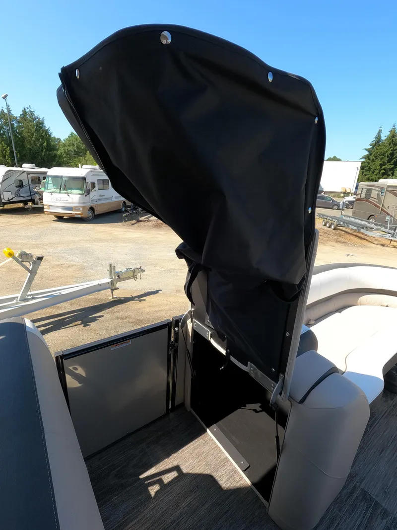 Slide: The Image of 2024 Avalon Catalina Entertainer Funship with covered upper deck. - 8