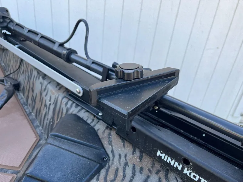 Slide: The Image of 2024 Express HyperLift H17 boat with Minn Kota trolling motor mount. - 46