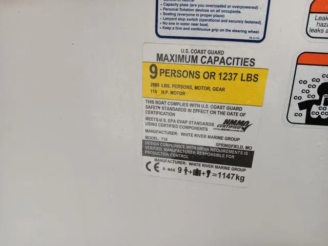 Slide: The Image of Tahoe TAHOE T18 W/115 HP 2024 - 6