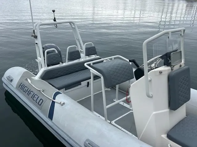 The Image of 2017 Highfield OM 500 inflatable boat on calm water. - 0