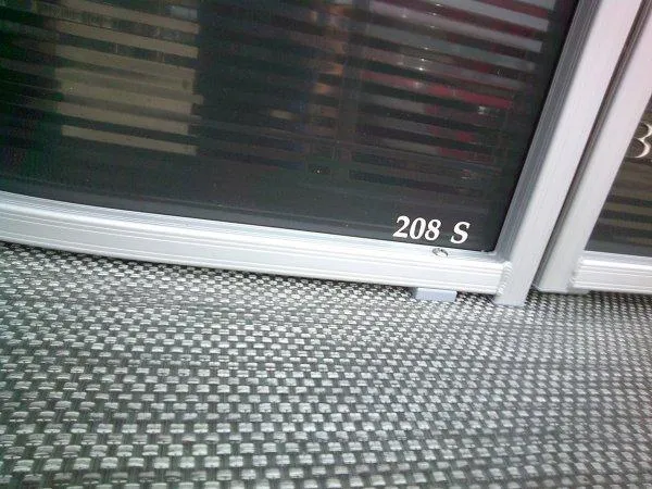 Slide: The Image of 2024 Bennington 208SLJ boat model detail with '208 S' marking. - 4