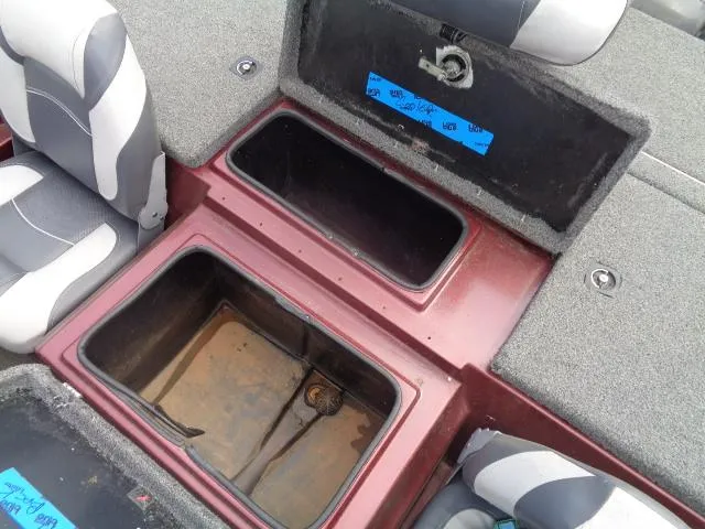 Slide: The Image of 1987 Venture Bass Boat 18 storage compartments and seating. - 16