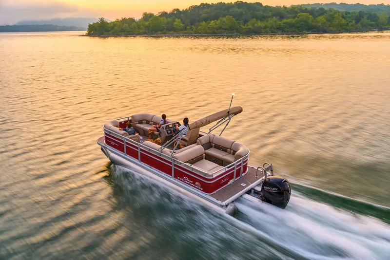 Slide: The Image of Sun Tracker Party Barge 22 RF DLX 2024 - 54