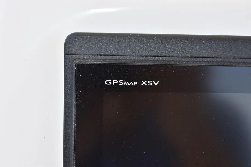Slide: The Image of Close-up of GPSmap XSV screen on 2024 Key West 219 FS boat. - 39