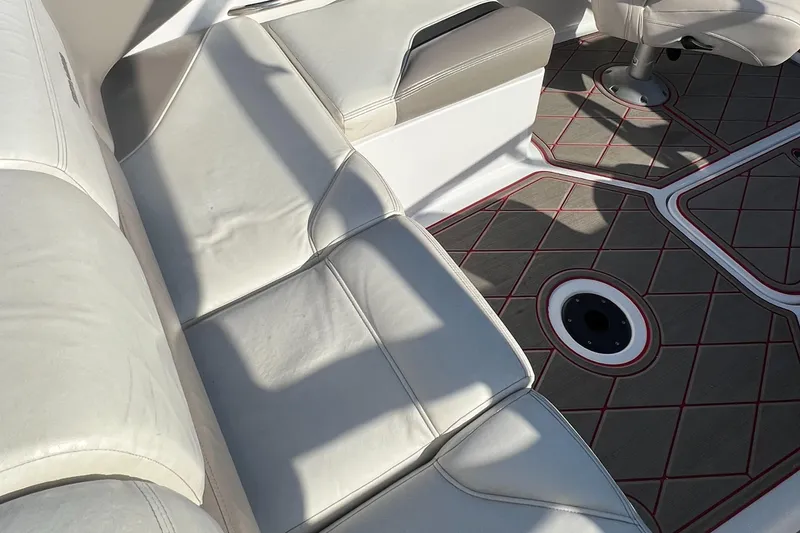 Slide: The Image of 2011 Sea-Doo 230 Wake (510 hp) interior seating and flooring. - 33