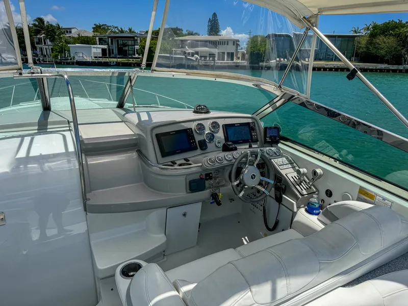 Slide: The Image of Interior view of a 2005 Formula 370 Super Sport boat. - 8
