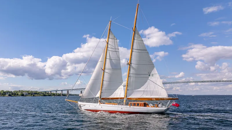 Slide: The Image of Lyman-Morse Staysail Schooner 1929 - 67