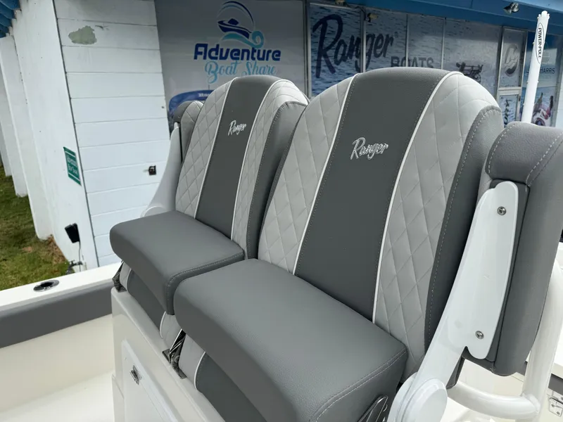 Slide: The Image of 2024 Ranger 2510 boat seats at Adventure Boat Share. - 2