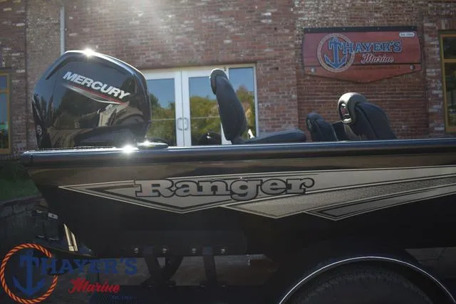 Slide: The Image of 2024 Ranger RT178 boat with Mercury engine at Thayer's Marine. - 6