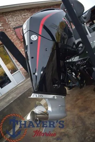 Slide: The Image of 2024 Triton 20XP outboard motor at Thayer's Marine. - 8