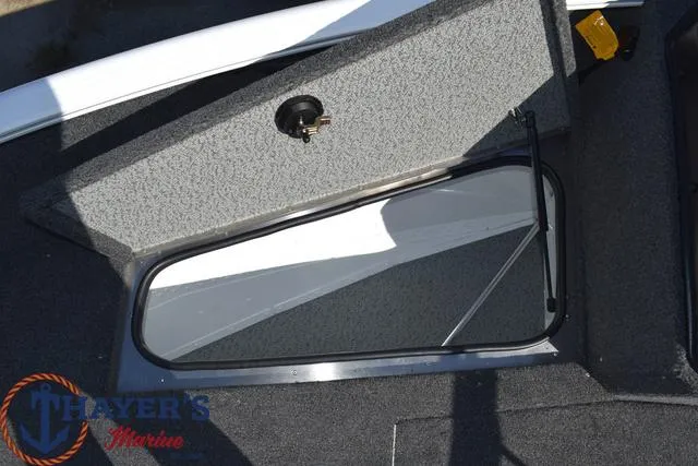 Slide: The Image of 2024 Lund 1675 Adventure Sport boat storage compartment. - 12