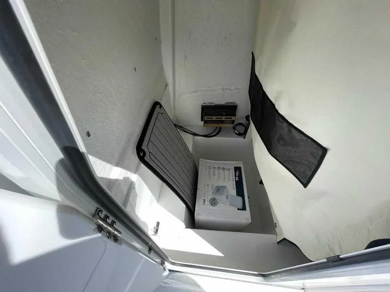 Slide: The Image of Storage compartment of 2024 Sea Fox 231 Bay Fox Center Console boat. - 19