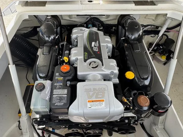 Slide: The Image of 2024 Cobalt R8 engine compartment showcasing a powerful V8 engine. - 18