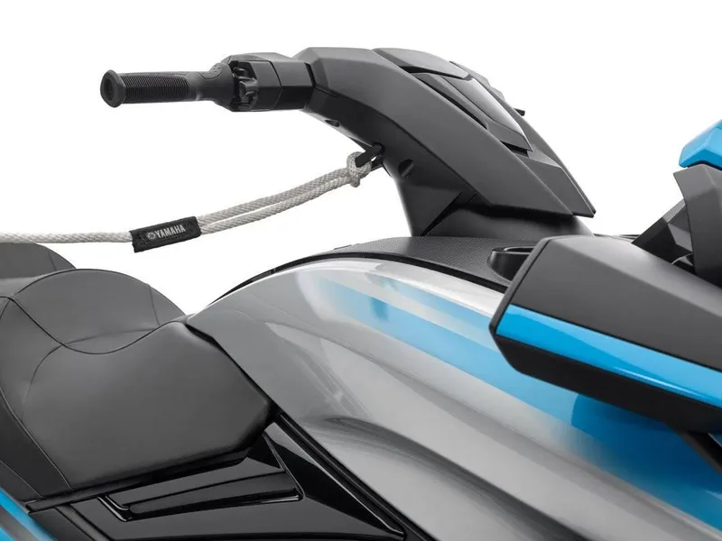 Slide: The Image of 2024 Waverunner FX CRUISER HO A, close-up of handlebars and seat. - 3