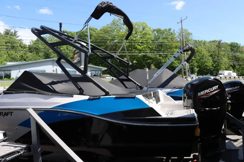 Slide: The Image of 2024 Starcraft SVX 190 OB boat with Mercury outboard motor. - 10