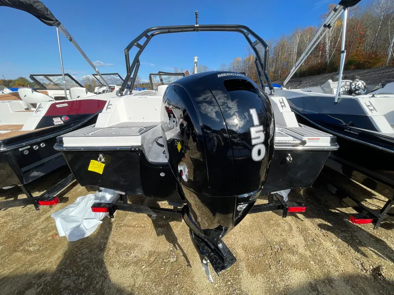 Slide: The Image of 2024 Starcraft SVX 190 OB boat with Mercury 150 outboard motor. - 12