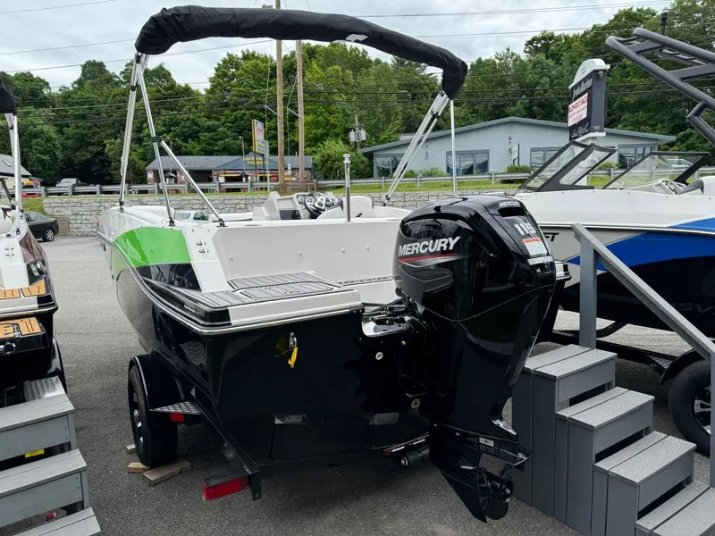 Slide: The Image of 2024 Starcraft SVX 191 OB boat with Mercury outboard motor. - 4