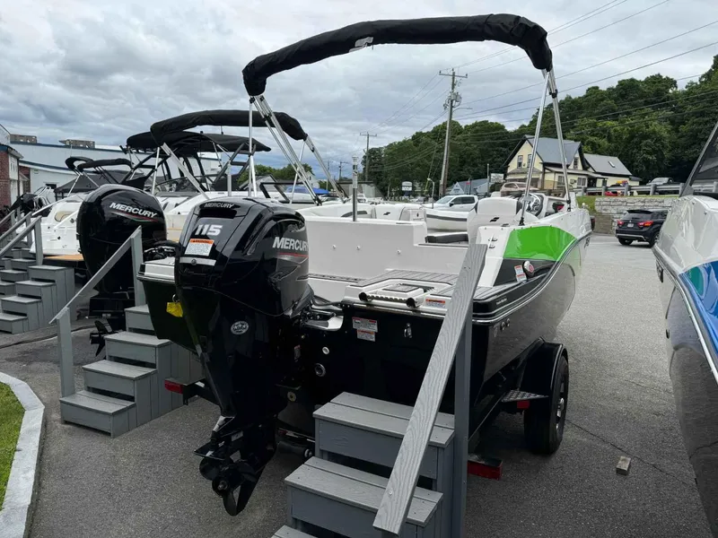 Slide: The Image of 2024 Starcraft SVX 191 OB boat with Mercury 115 outboard motor. - 5