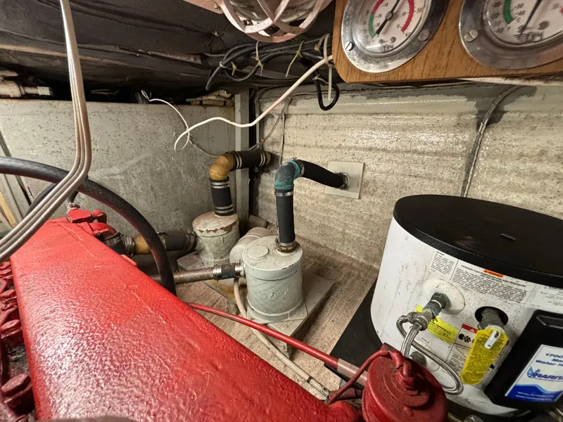 Slide: The Image of Engine comparment outboard of port engine - 47