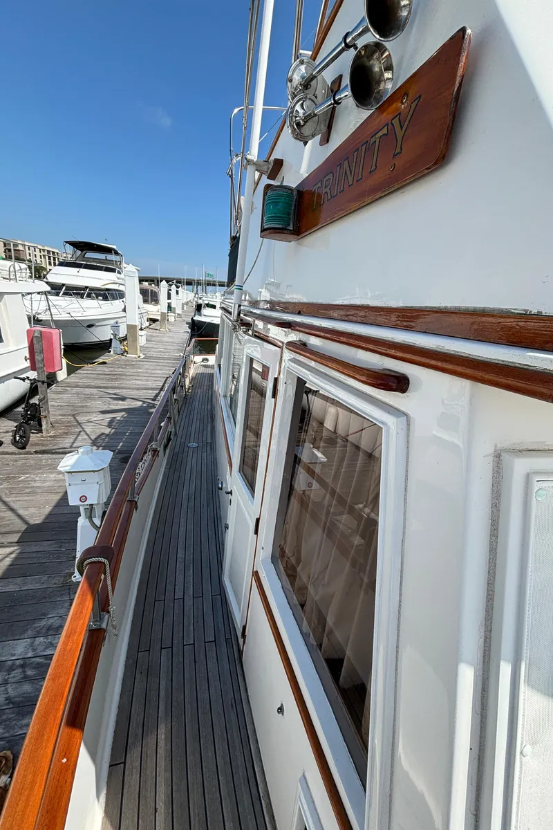 Slide: The Image of Side Deck port looking forward - 7