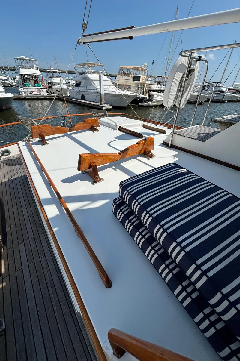 Slide: The Image of Aft Deck/Dingy Chocks - 8