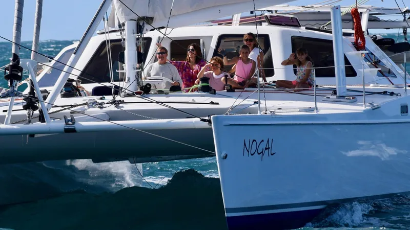 The Image of A cruising cat that is really fun to sail. - 0