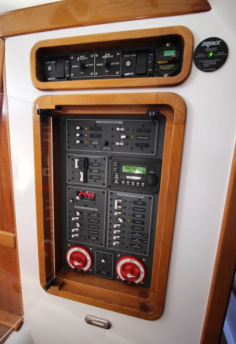 Slide: The Image of Electrical panel port side - 21