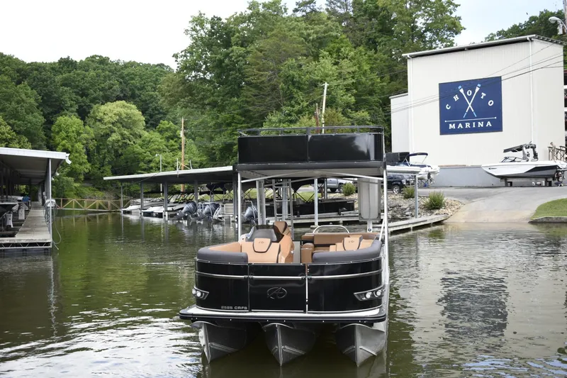 Slide: The Image of 2024 Avalon Catalina Funship 25' pontoon boat at Choto Marina. - 2