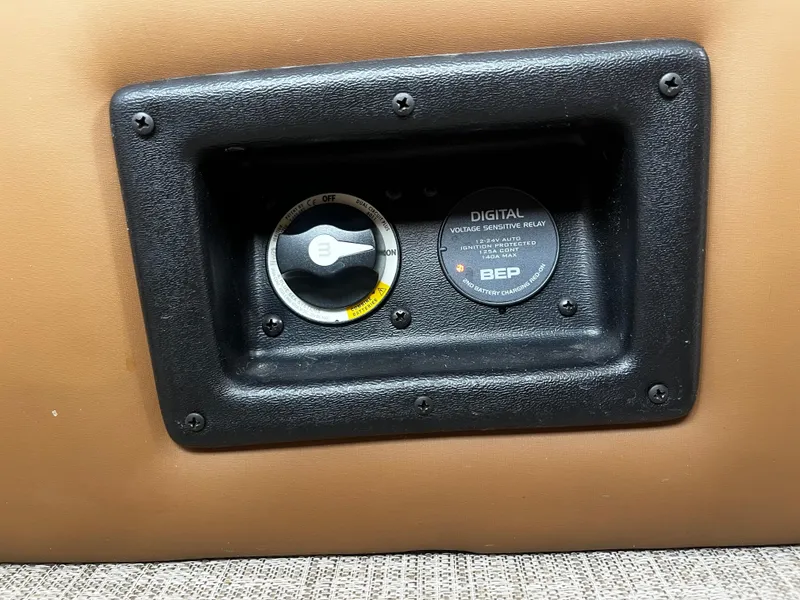 Slide: The Image of Control panel of 2024 Avalon Catalina Funship 25' boat. - 29