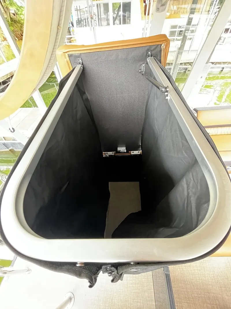 Slide: The Image of Interior storage compartment of 2024 Avalon Catalina Funship - 25' pontoon boat. - 36