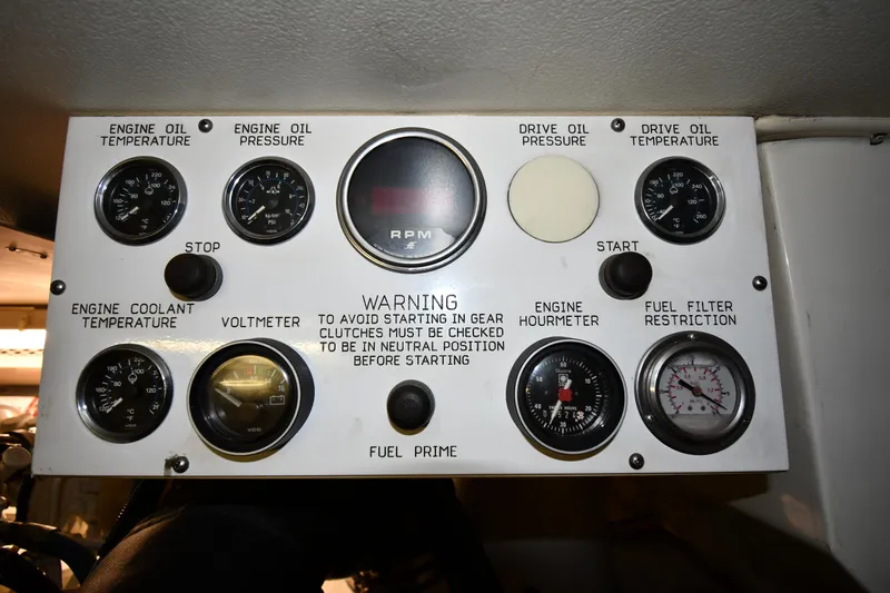Slide: The Image of Viking 60 Cockpit Sport Yacht 1997 - 108
