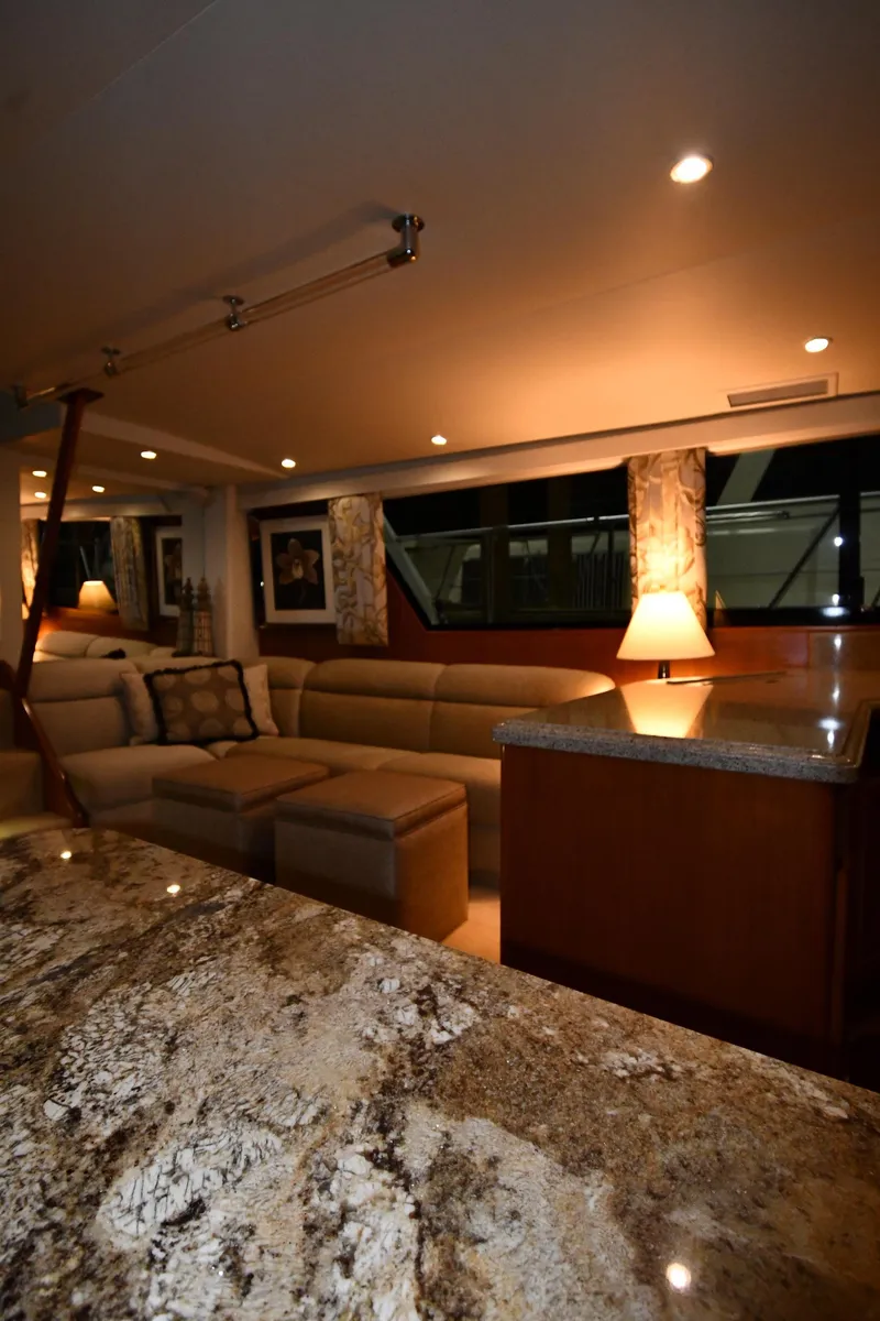 Slide: The Image of Viking 60 Cockpit Sport Yacht 1997 - 57