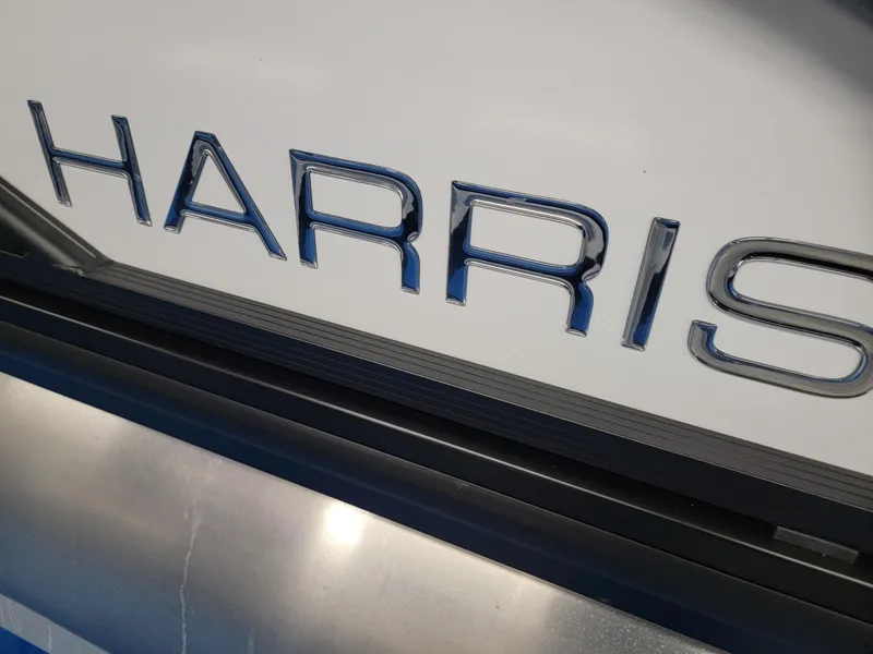 Slide: The Image of 2024 Harris Cruiser 230 boat logo close-up - 28